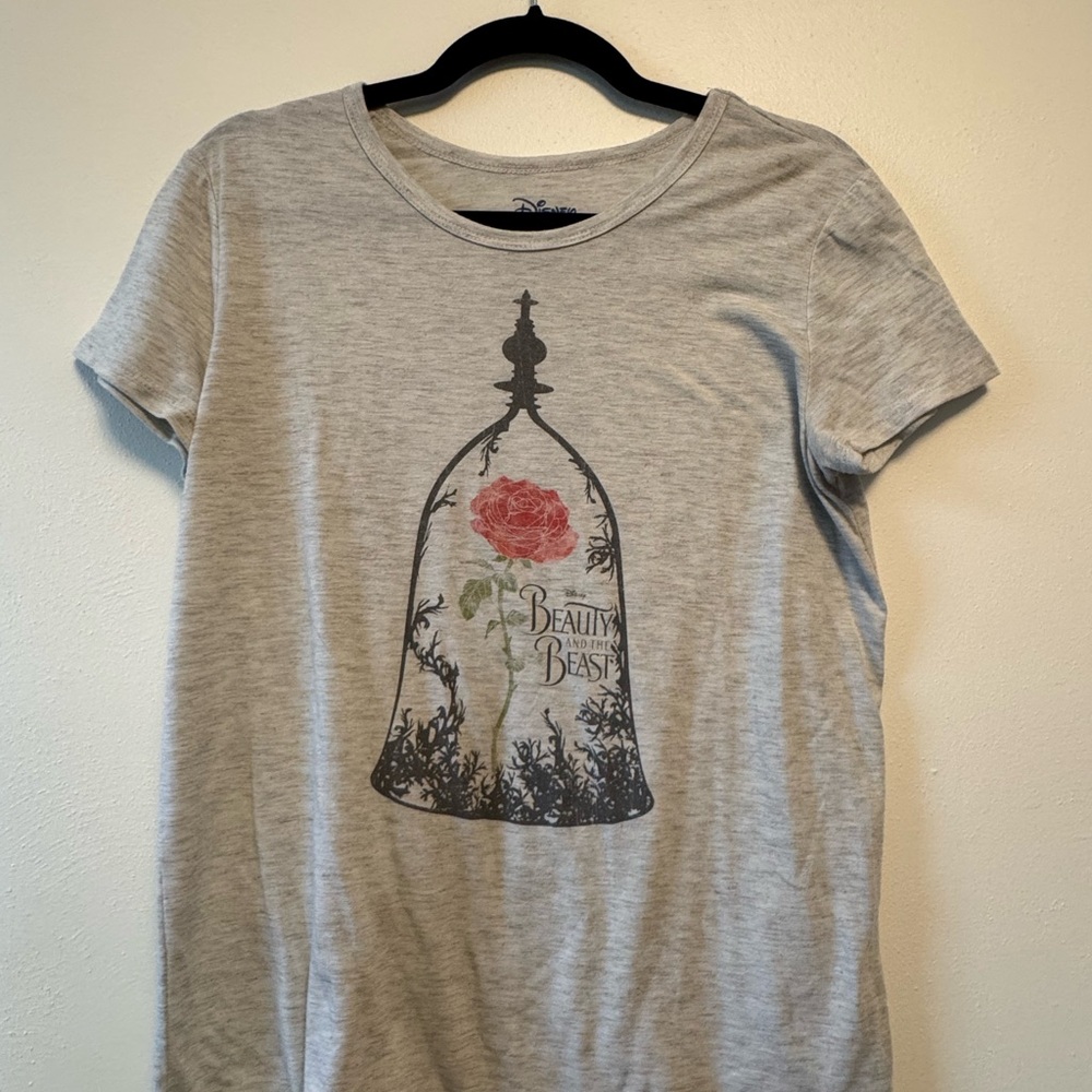 Beauty and the Beast Gray T-Shirt